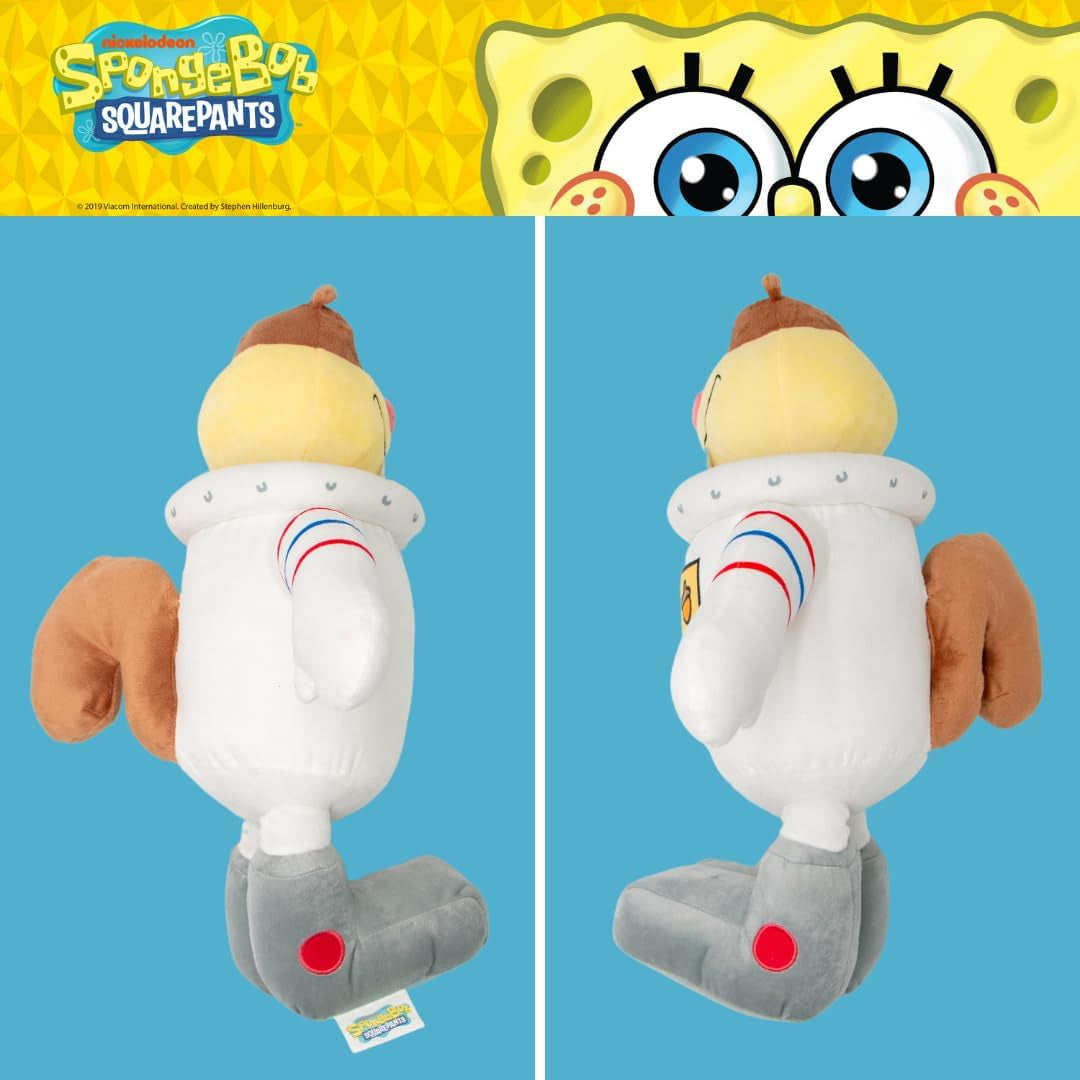 Spongebob Squarepants Sandy Cheeks Plush Cuddle Pillow, Super Soft & Cozy, (Officially Licensed Product) by  Collectibles
