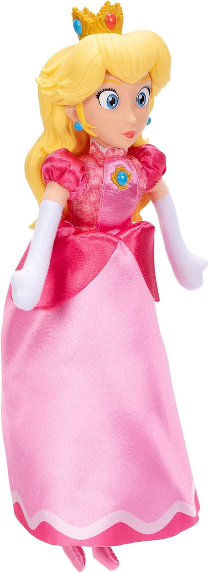 The Super Mario Galaxy Movie – 9" Plush 3-Pack Bundle Series 1 - Premium Detail Roto Head Plush, Includes Mario, Luigi, and Princess Peach Characters!