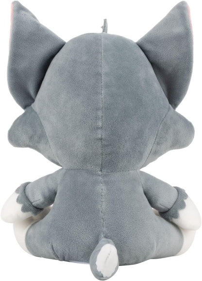 Warner Bros. Discovery Tom and Jerry, 8-Inch Tom Plush - Super-Soft and Huggable Plush Toy - Official Licensed Plush - for All Ages