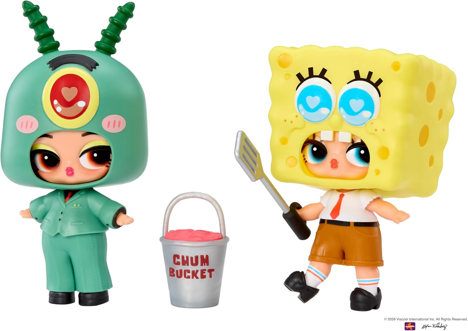 LOL Surprise Loves Spongebob Squarepants Tots – On-The-Go Play, 7 Total Surprises – Collect All 6!