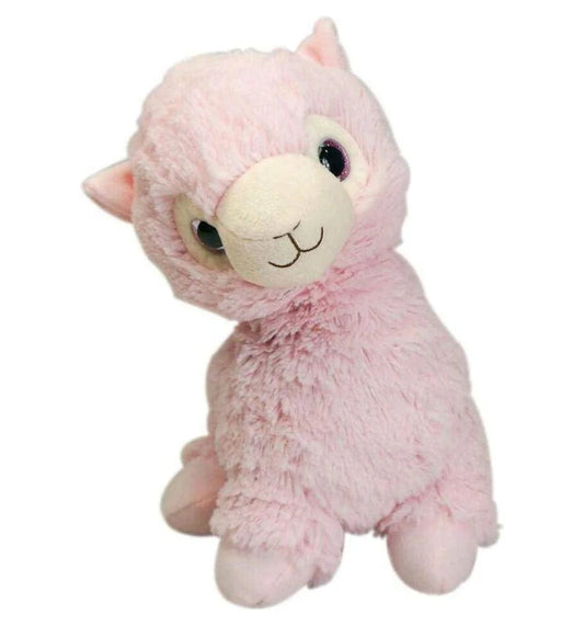 Microwavable French Lavender Scented Plush Pink Llama