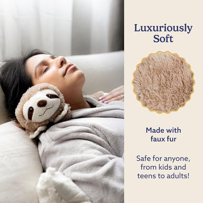 Intelex  Microwavable French Lavender Scented Plush, Sloth Wrap