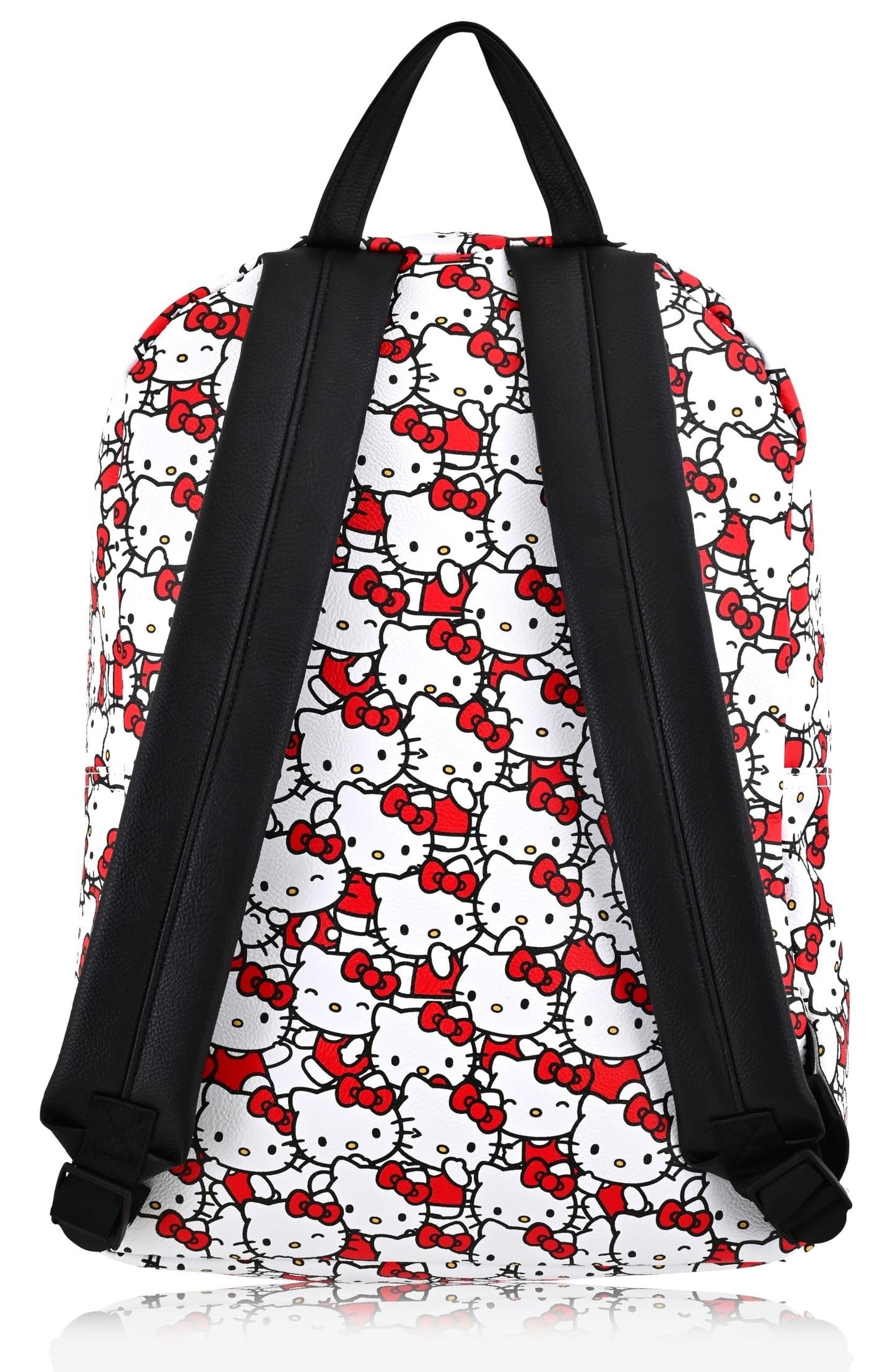 Sanrio Hello Kitty Backpack for Women, Men, Unisex Cute PU Leather Large Hello Kitty Backpack Purse Shoulder Purse | Hello Kitty Bag and Hello Kitty Accessories