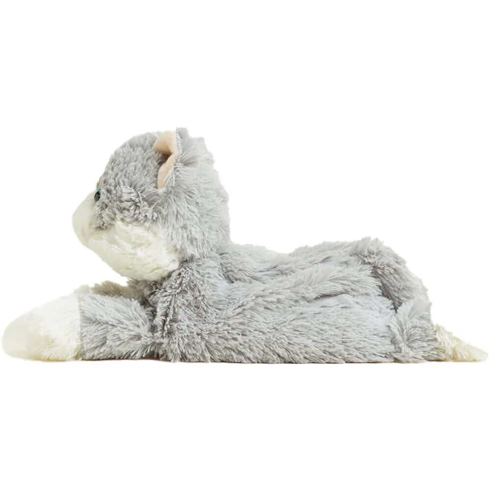 CPCAT4 Microwavable French Lavender Scented Plush Gray Cat