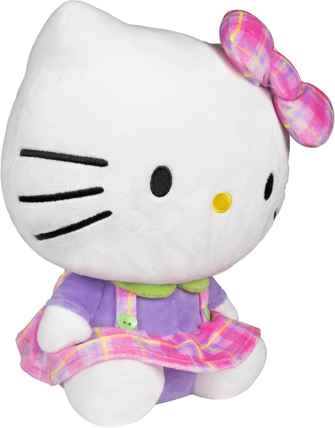 Hello Kitty and Friends, 12-Inch Hello Kitty Neon Plush - Officially Licensed Sanrio Product from  - Ages 6+