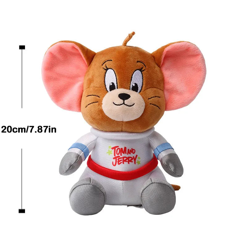 Anime Tom and Jerry Plush Toy Cartoon Movie Figures Cat Mouse Cute Plushies Stuffed Animal Doll Toys for Kids Gift Free Shipping
