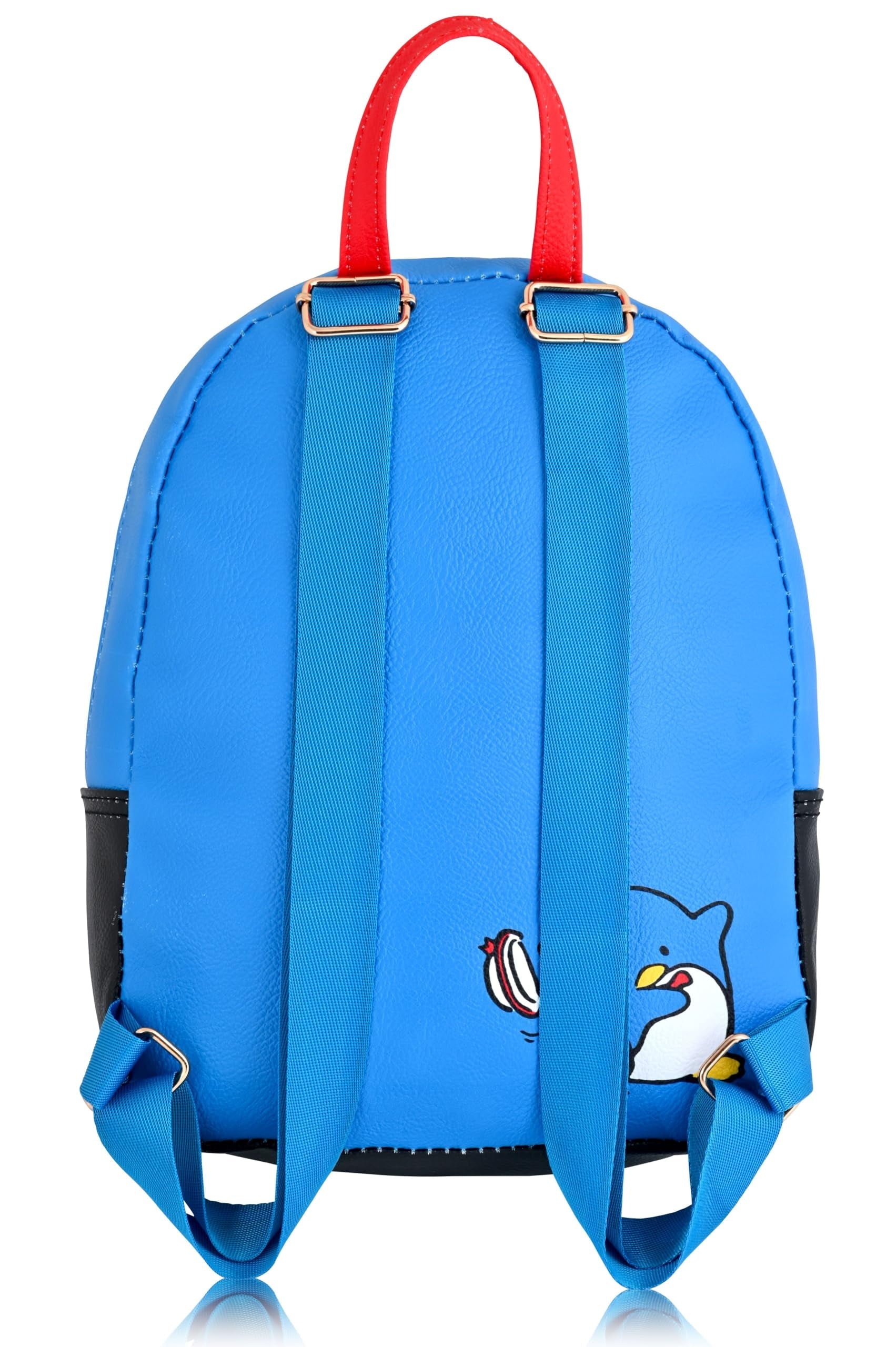 Fast Forward Sanrio  Tuxedo Sam Backpack for Women, Men, Unisex Cute PU Leather 10" Mini Backpack Purse  Bag & Accessories