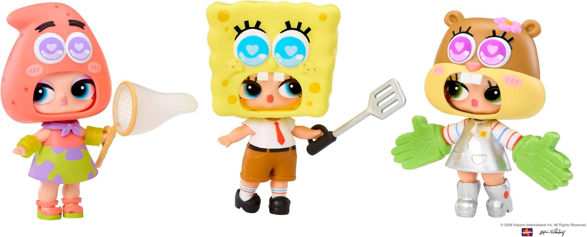 LOL Surprise Loves Spongebob Squarepants Tots – On-The-Go Play, 7 Total Surprises – Collect All 6!