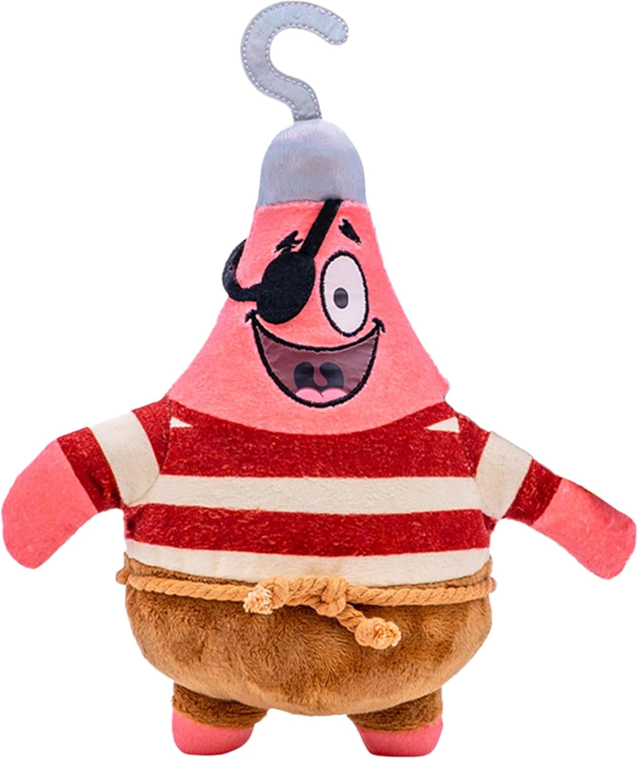 Movie: the Search for Squarepants - Bikini Bottom Glow Pals 6" Plush Toy Assortment, Glow-In-The-Dark Spongebob, Patrick, Squidward, Flying Dutchman Collectibles for Kids Ages 3+