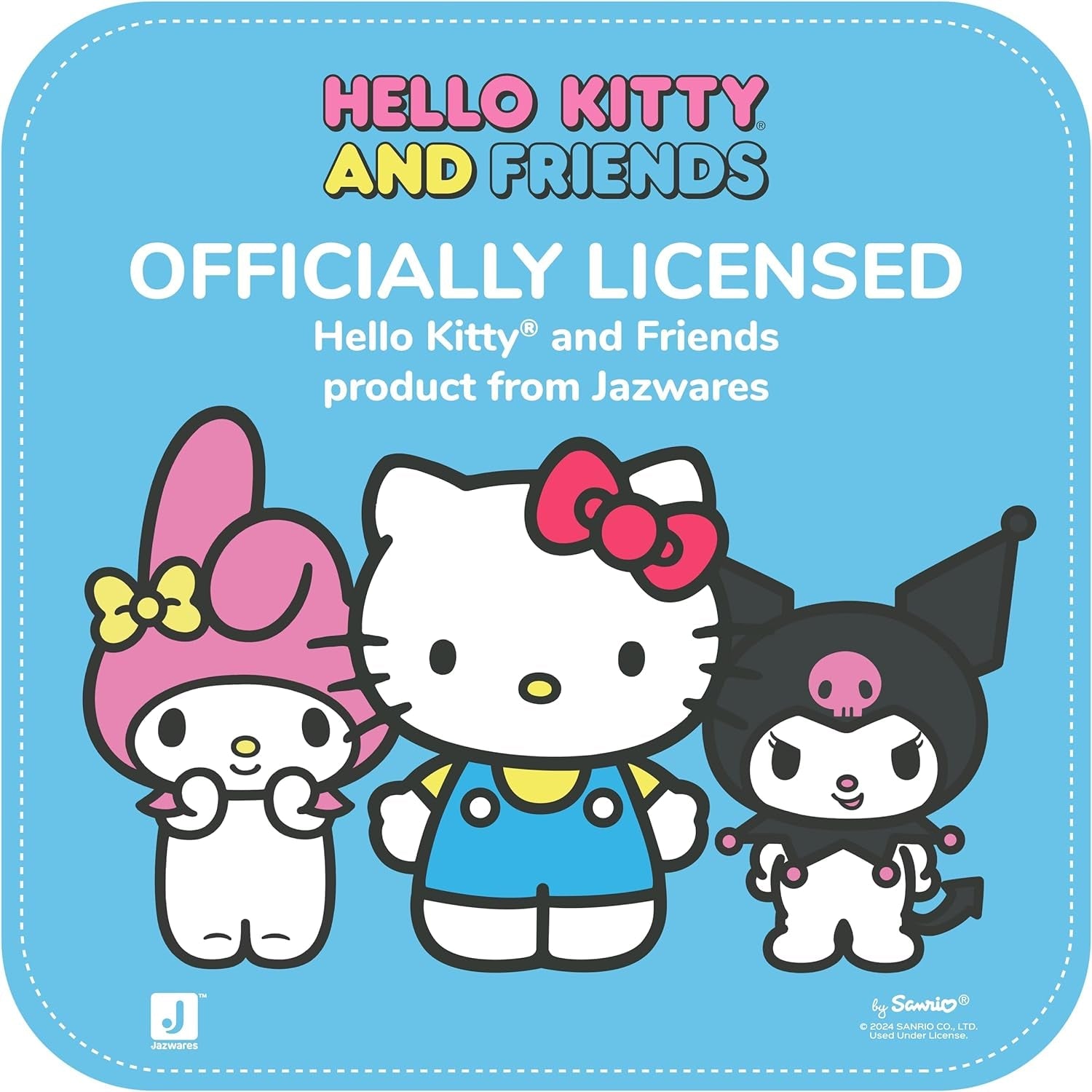 Hello Kitty and Friends, 12-Inch Hello Kitty Neon Plush - Officially Licensed Sanrio Product from  - Ages 6+