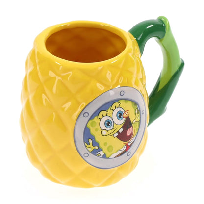 Pineapple House 3D Sculpted Ceramic Mug | Holds 20 Ounces