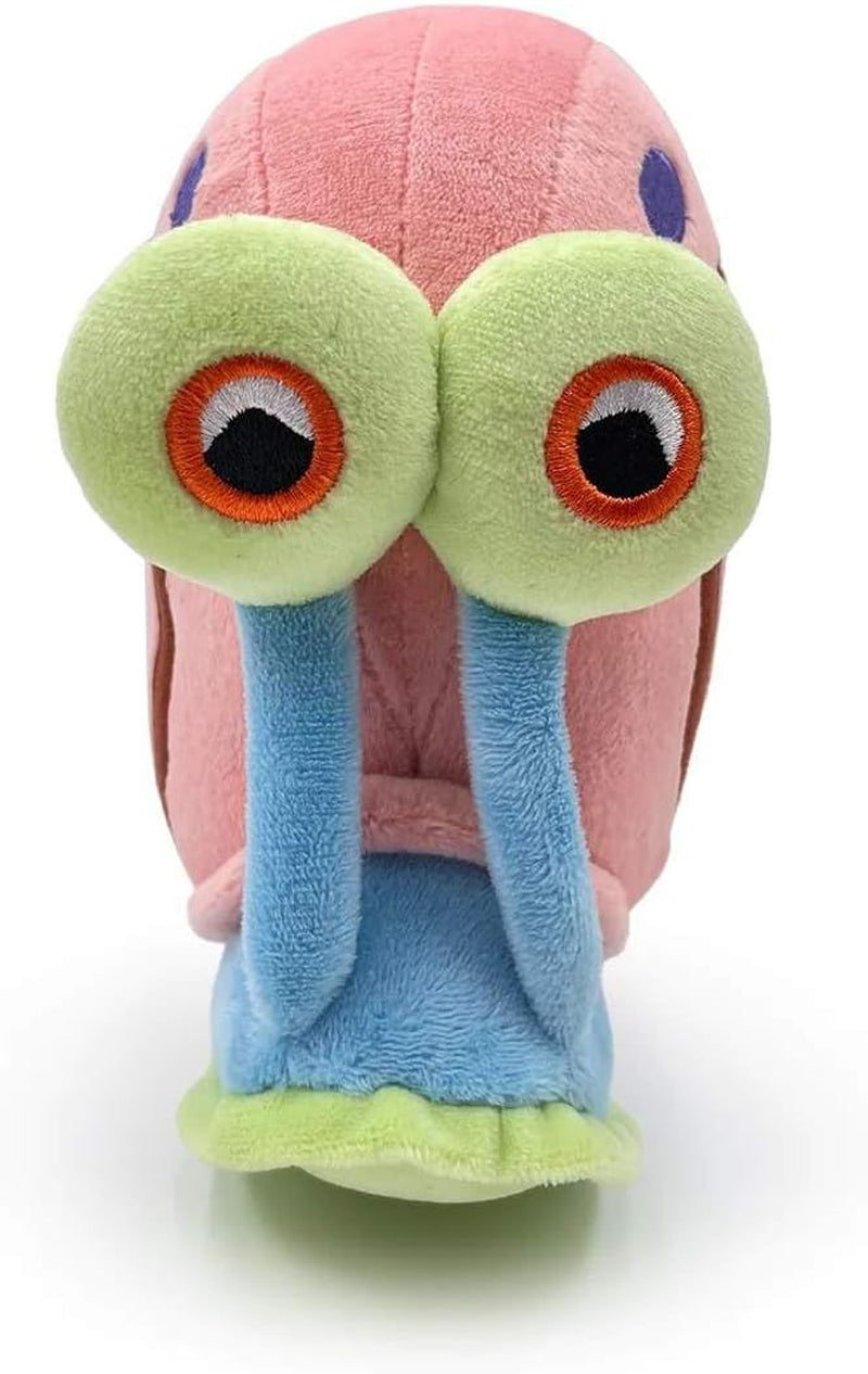 Gary the Snail Stickie in 6", Magnetic and Soft Spongebob Squarepants Collectible Gary the Snail Plush - Cute Spongebob Toys Collection