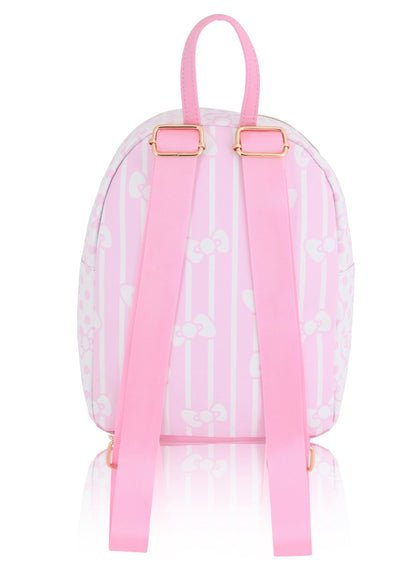 Sanrio Hello Kitty Backpack for Women | Hello Kitty Woman Purse | PU Leather Hello Kitty Mini Backpack Purse | Pink Hello Kitty Bag Cute Backpack with Keychain | Hello Kitty Accessories