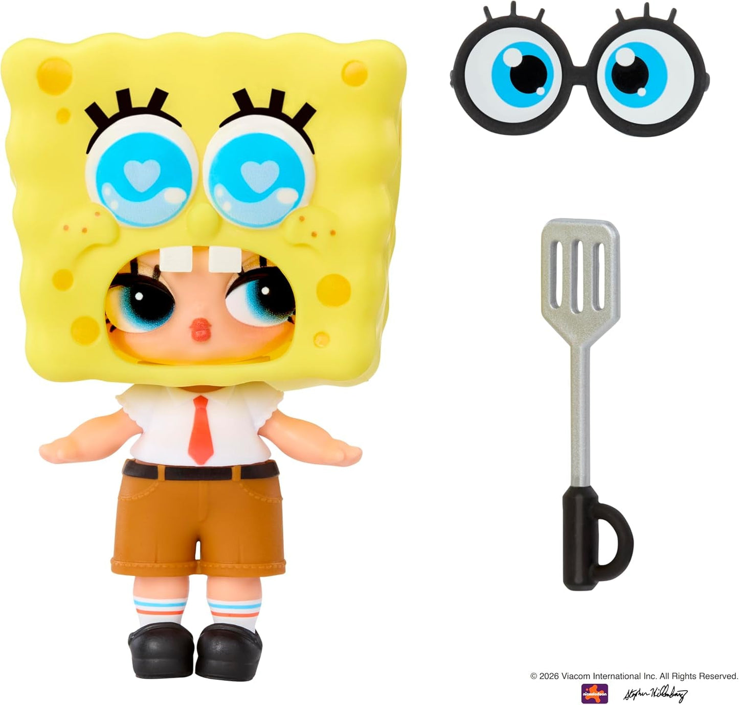 LOL Surprise Loves Spongebob Squarepants Tots – On-The-Go Play, 7 Total Surprises – Collect All 6!