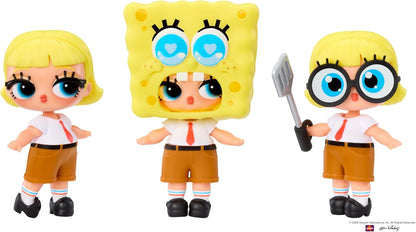 LOL Surprise Loves Spongebob Squarepants Tots – On-The-Go Play, 7 Total Surprises – Collect All 6!