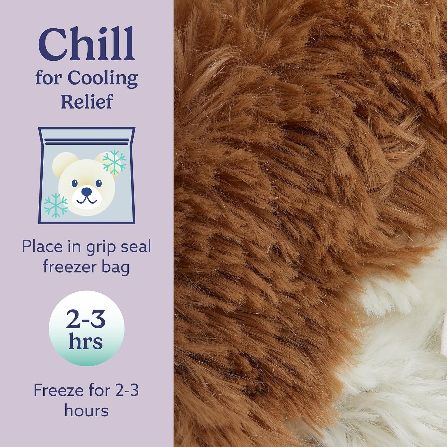 Junior Microwavable & Weighted Stuffed Animals, Cow - Heated Stuffed Animal Plushie for Warmth & Comfort - Cute Soft Plush Toys for Adults & Children (Boys, Girls, Babies & Toddlers)
