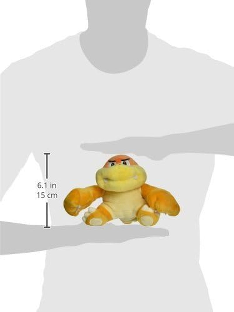 USA Super Mario All Star Collection Bun Bun/Boom Boom Stuffed Plush, Yellow, 6.5" (1451)