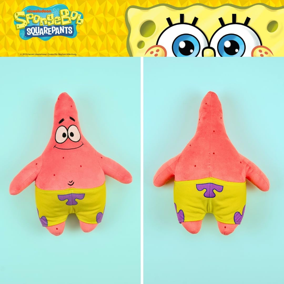 Spongebob Squarepants Patrick Star Bedding Super Soft Cozy Decorative Cuddle Pillow, (Officially Licensed Product) by  Collectibles
