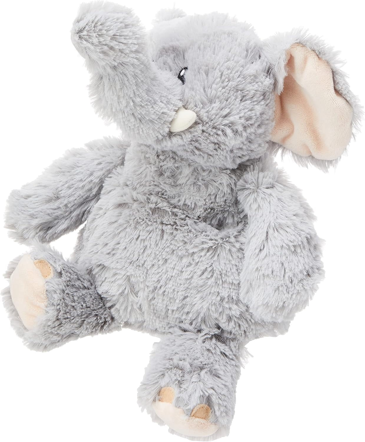 13” Gray Penguin Stuffed Animal, Microwavable Heated Plushies and Weighted Soft Plush Toys