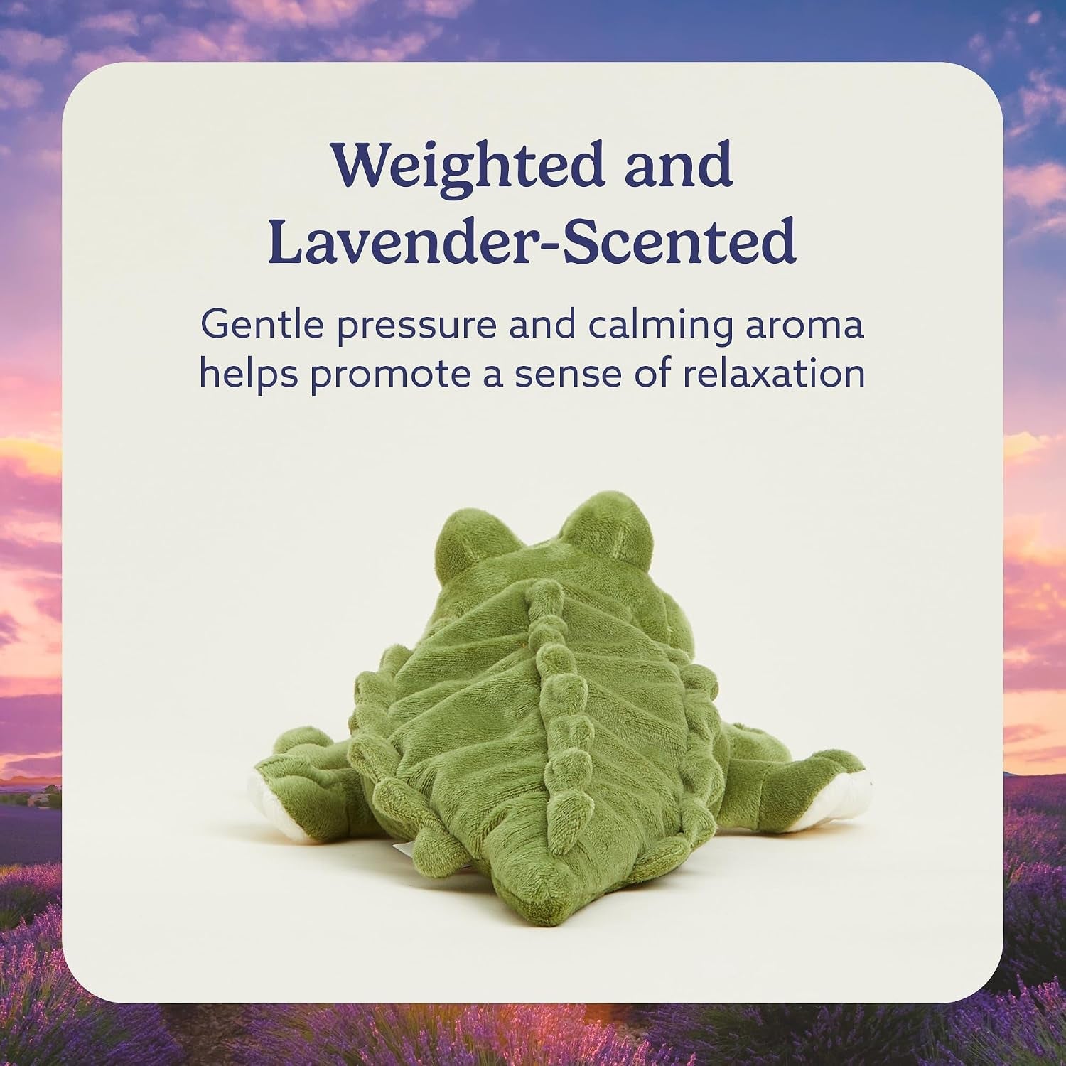 Junior Microwavable & Weighted Stuffed Animals, Alligator - Heated Stuffed Animal Plushie for Warmth & Comfort - Cute Soft Plush Toys for Adults & Children (Boys, Girls, Babies & Toddlers)