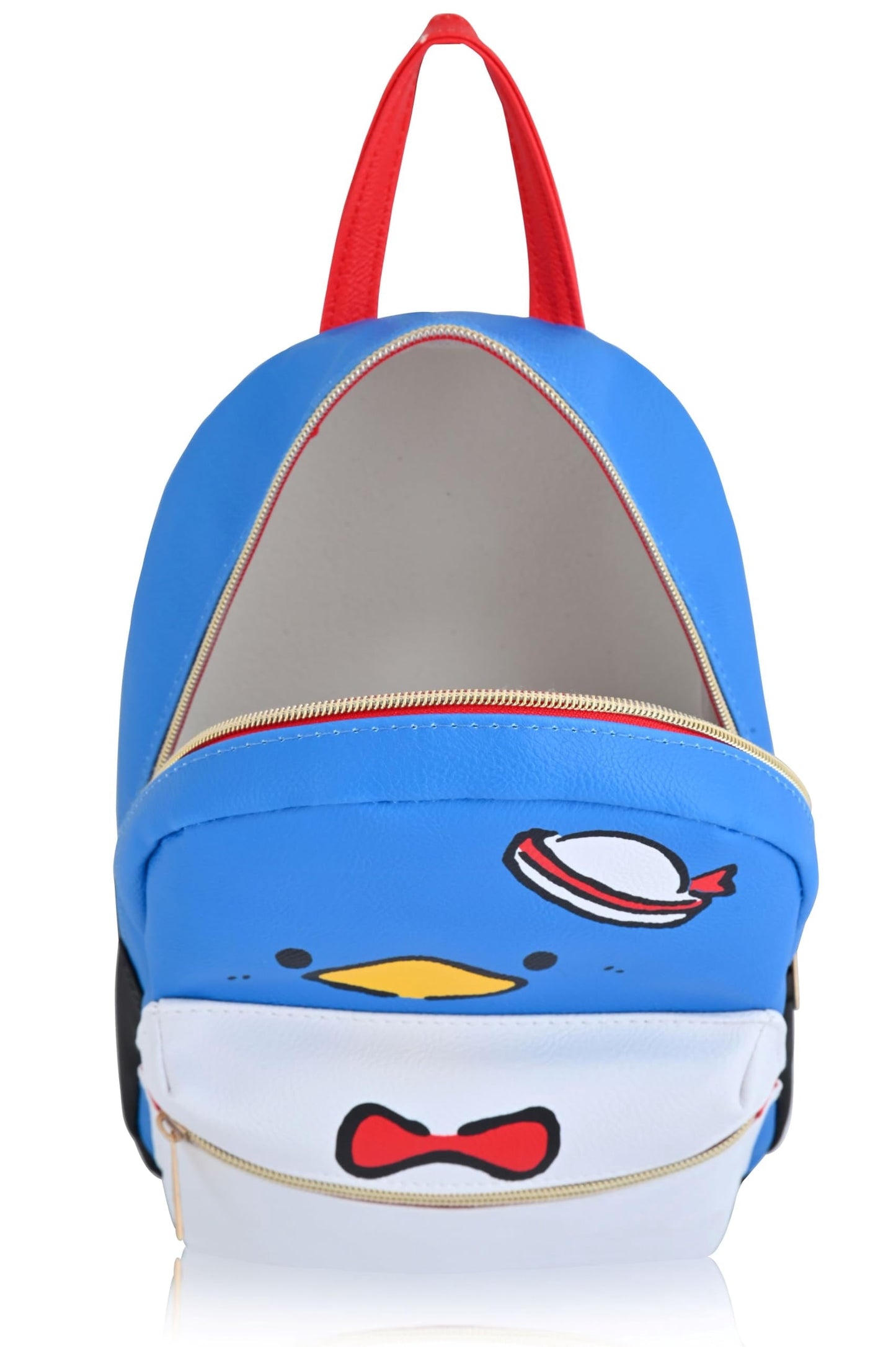 Fast Forward Sanrio  Tuxedo Sam Backpack for Women, Men, Unisex Cute PU Leather 10" Mini Backpack Purse  Bag & Accessories