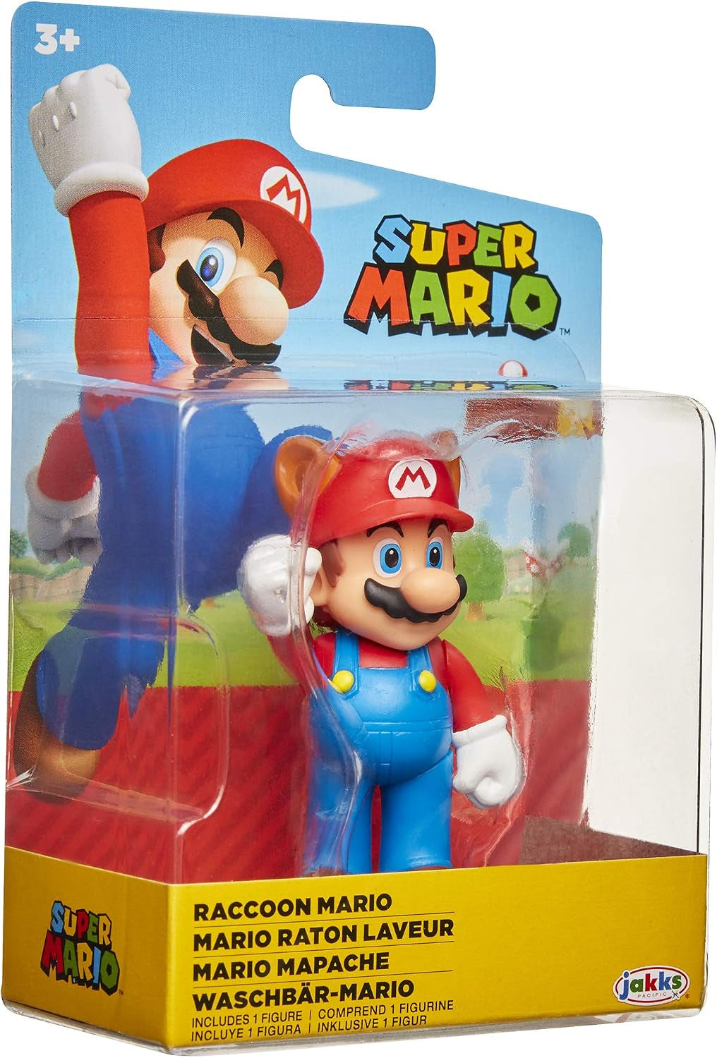 Racoon Mario 2.5" Collectible Toy Action Figure