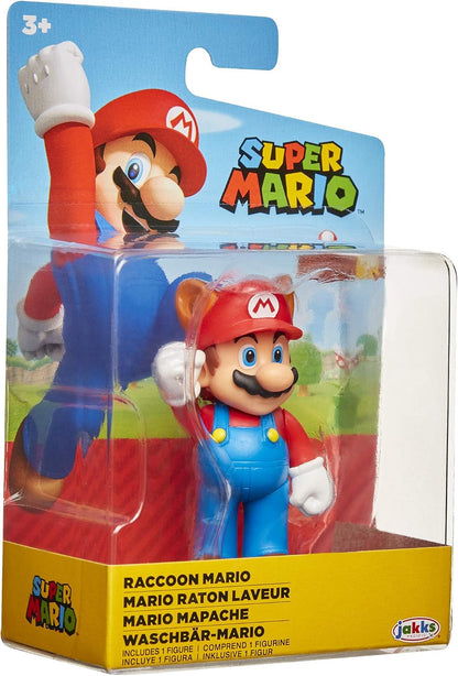 Racoon Mario 2.5" Collectible Toy Action Figure