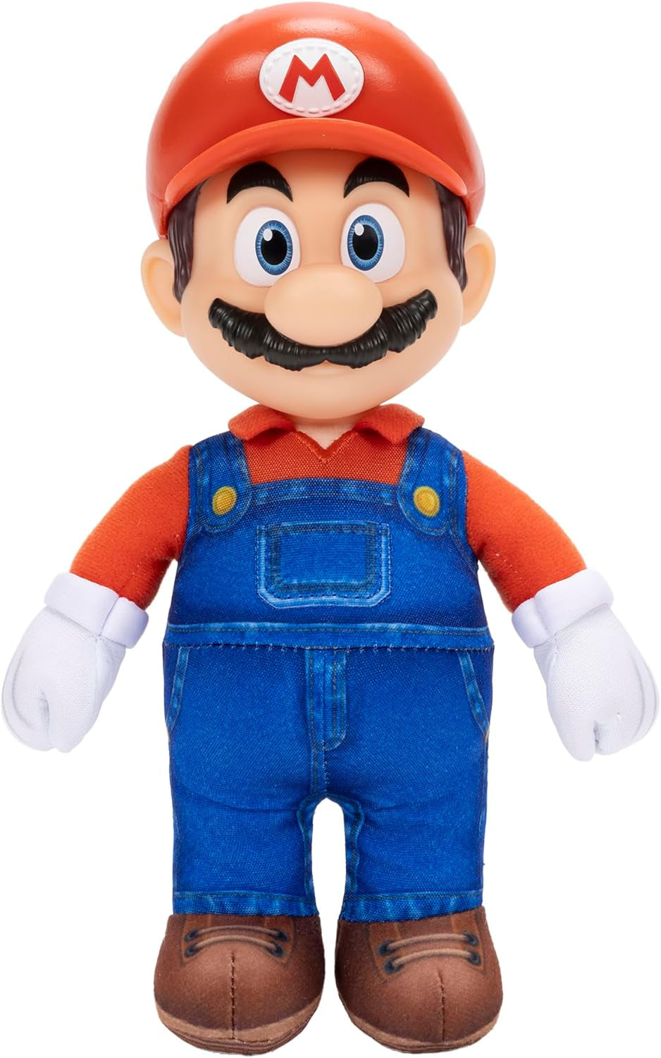 The Super Mario Galaxy Movie – 9" Plush 3-Pack Bundle Series 1 - Premium Detail Roto Head Plush, Includes Mario, Luigi, and Princess Peach Characters!