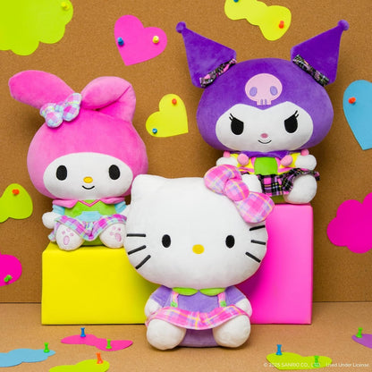 Hello Kitty and Friends, 12-Inch Hello Kitty Neon Plush - Officially Licensed Sanrio Product from  - Ages 6+