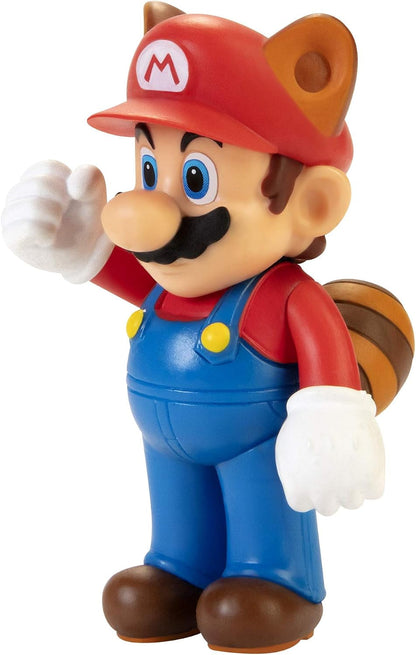 Racoon Mario 2.5" Collectible Toy Action Figure